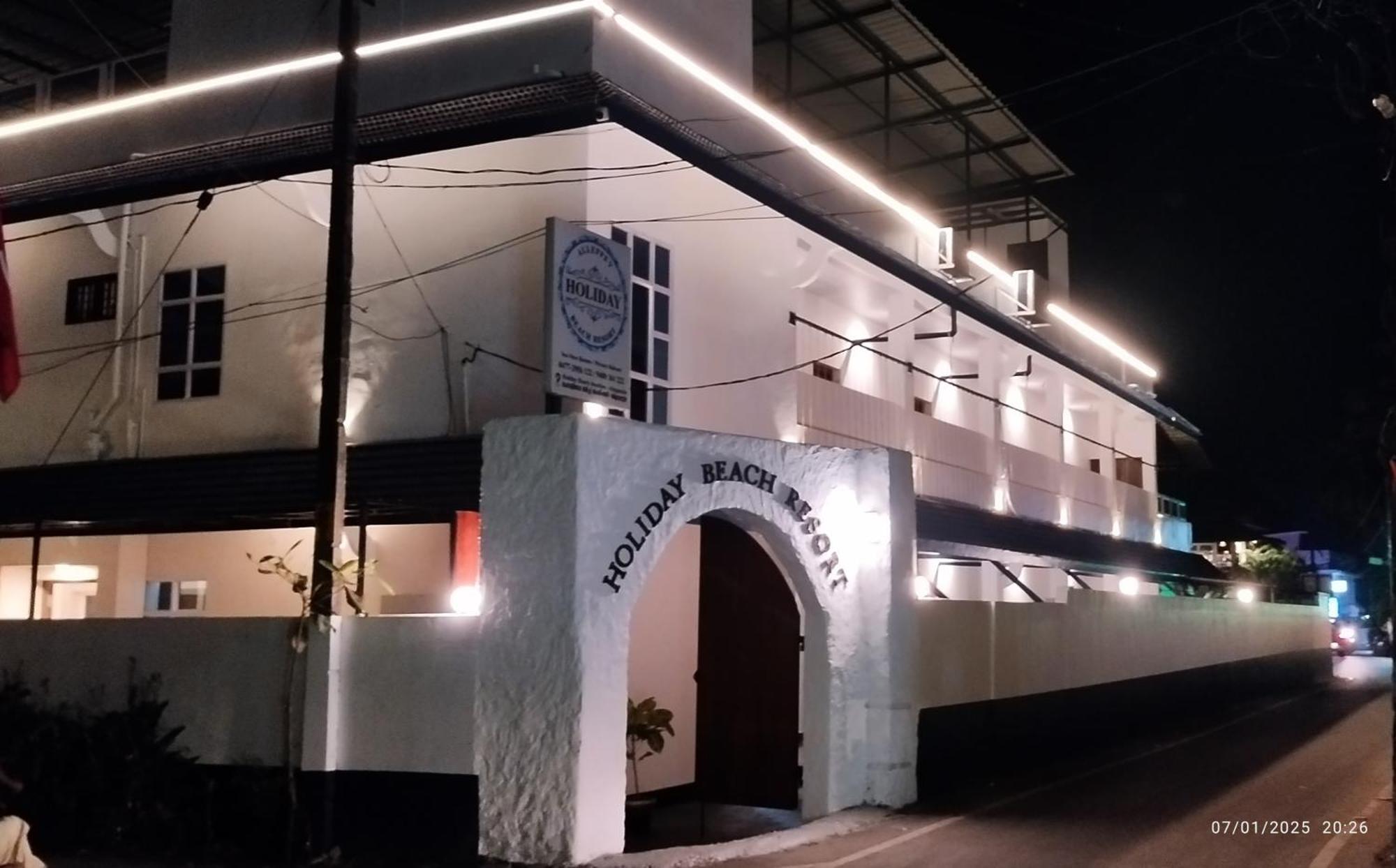Alleppey Holiday Beach Resort Alappuzha Exterior foto