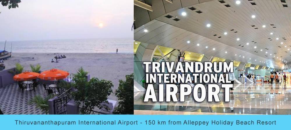 Alleppey Holiday Beach Resort Alappuzha Exterior foto