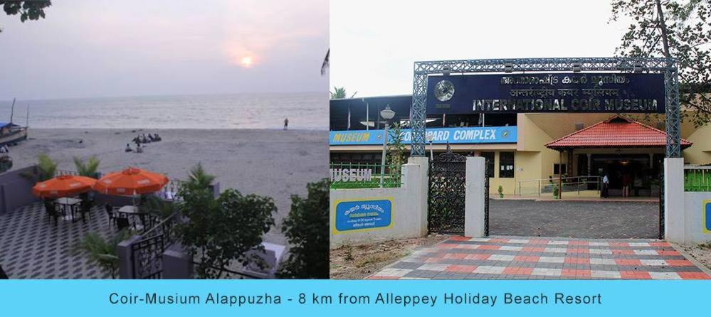 Alleppey Holiday Beach Resort Alappuzha Exterior foto