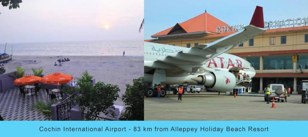 Alleppey Holiday Beach Resort Alappuzha Exterior foto